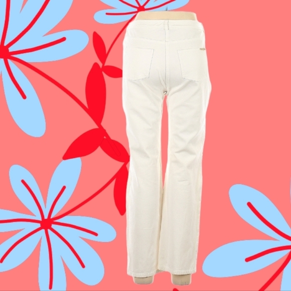 St John Cavier Marie Twill White Pants ..Size 10 - Picture 1 of 10